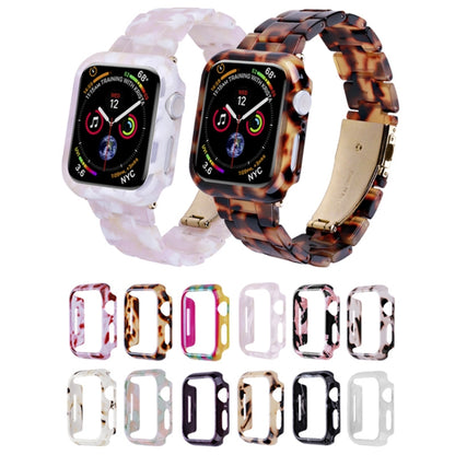 For Apple Watch Ultra 2 / Ultra 49mm Printed Resin PC Watch Case(Black Flower) - Watch Cases by PMC Jewellery | Online Shopping South Africa | PMC Jewellery | Buy Now Pay Later Mobicred