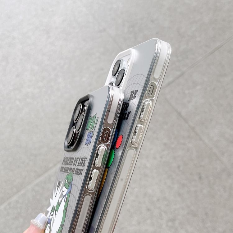 For iPhone 16 Electroplated Silver Series PC Protective Phone Case(Frog) - free shipping - PMC TechLife - Order now!
