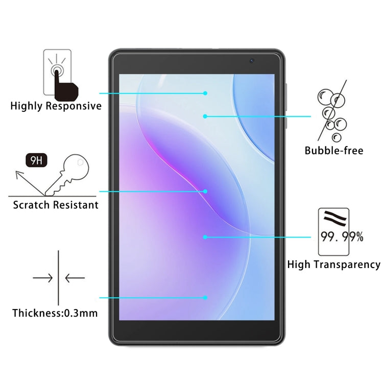 For Blackview Tab 50 WiFi 8.0 9H 0.3mm Explosion-proof Tempered Glass Film - Others by PMC TechLife | Online Shopping South Africa | PMC TechLife | Buy Now Pay Later Mobicred