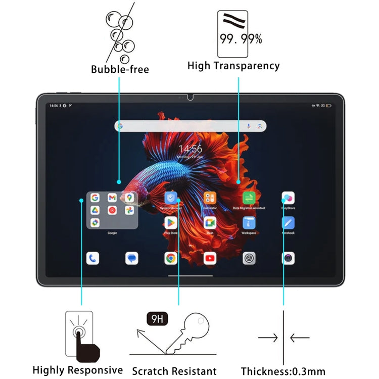 For Blackview Mega 1 11.5 9H 0.3mm Explosion-proof Tempered Glass Film - Others by PMC TechLife | Online Shopping South Africa | PMC TechLife