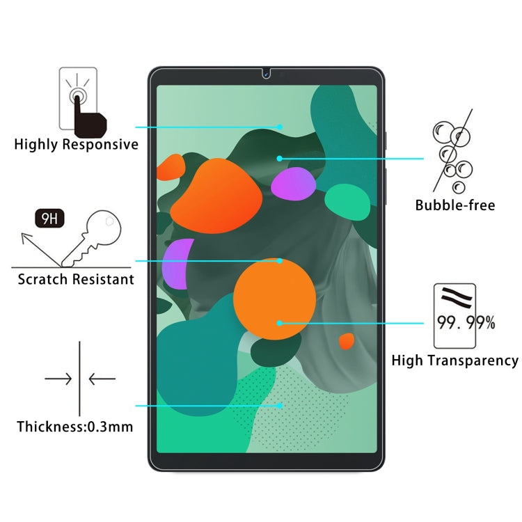For Blackview Tab 60 8.7 25pcs 9H 0.3mm Explosion-proof Tempered Glass Film - Others by PMC TechLife | Online Shopping South Africa | PMC TechLife