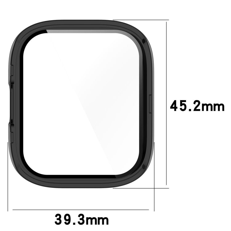 For Xiaomi Mi Watch Lite 3 PC + Tempered Film Integrated Watch Protective Case(Pink) - free shipping - PMC TechLife - Order now!