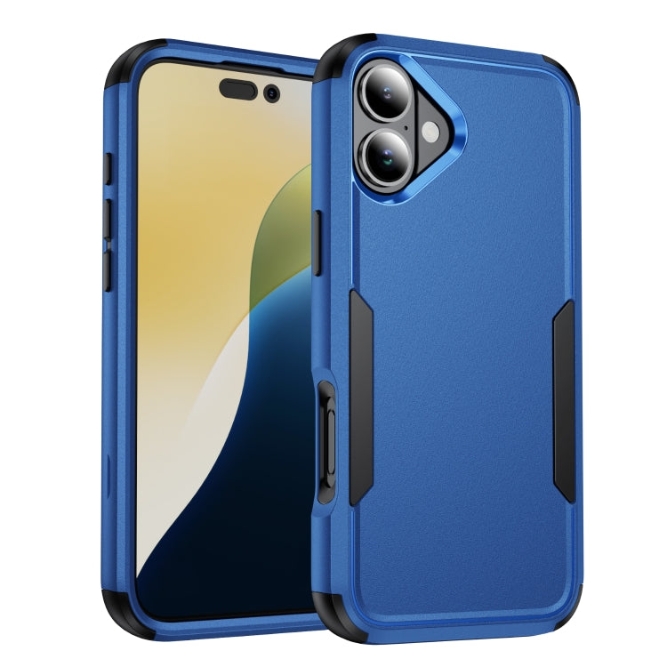 For iPhone 16 Plus Commuter Shockproof TPU + PC Phone Case(Royal Blue+Black) - iPhone 16 Plus Cases by PMC TechLife | Online Shopping South Africa | PMC TechLife | Buy Now Pay Later Mobicred