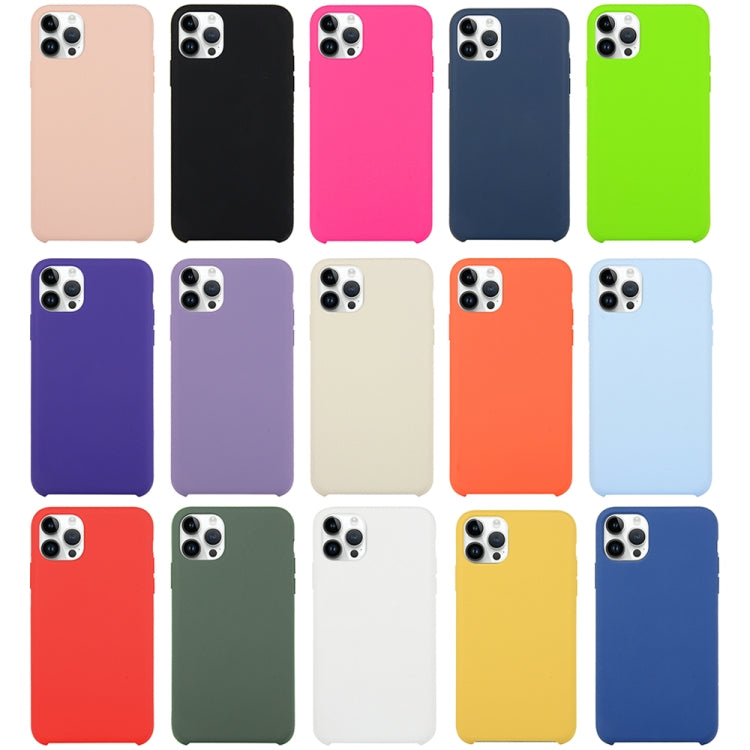 For iPhone 16 Solid Silicone Phone Case(Yellow) - iPhone 16 Cases by PMC TechLife | Online Shopping South Africa | PMC TechLife | Buy Now Pay Later Mobicred