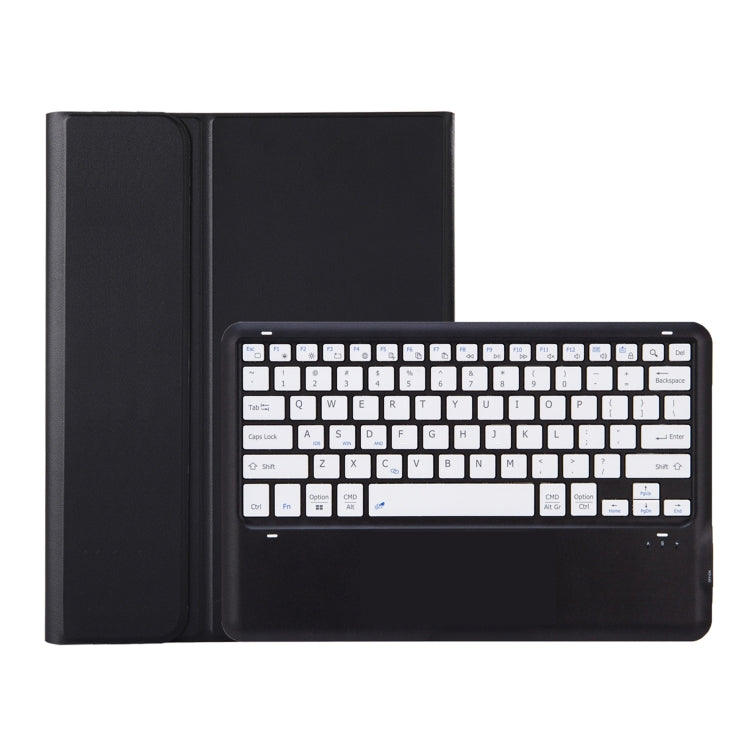 For Samsung Galaxy Tab S9+ A810B Pen Slot Detachable Bluetooth Keyboard Leather Tablet Case(Black+White) - Samsung Keyboard by PMC TechLife | Online Shopping South Africa | PMC TechLife