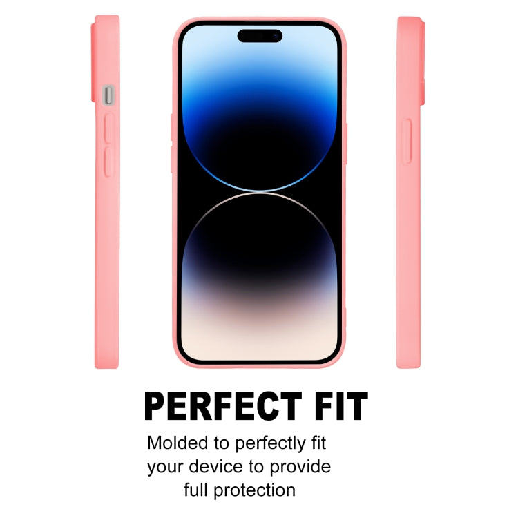 For iPhone 15 Pro Max GOOSPERY SOFT FEELING Liquid TPU Soft Phone Case(Pink) - iPhone 15 Pro Max Cases by GOOSPERY | Online Shopping South Africa | PMC Jewellery | Buy Now Pay Later Mobicred