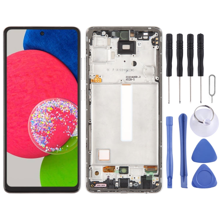 For Samsung Galaxy A52S SM-A528B TFT LCD Screen Digitizer Full Assembly with Frame, Not Supporting Fingerprint Identification - free shipping - PMc TechLife - Order now!