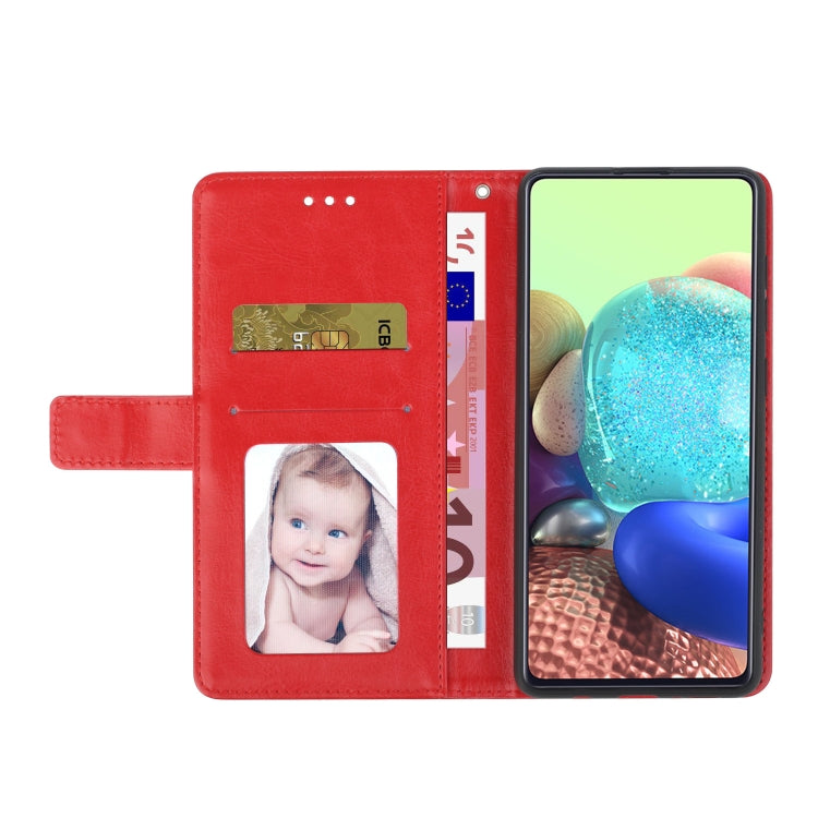 For Motorola Moto G Play 5G 2024 HT01 Y-shaped Pattern Flip Leather Phone Case(Red) - Motorola Cases by PMC Jewellery | Online Shopping South Africa | PMC Jewellery | Buy Now Pay Later Mobicred