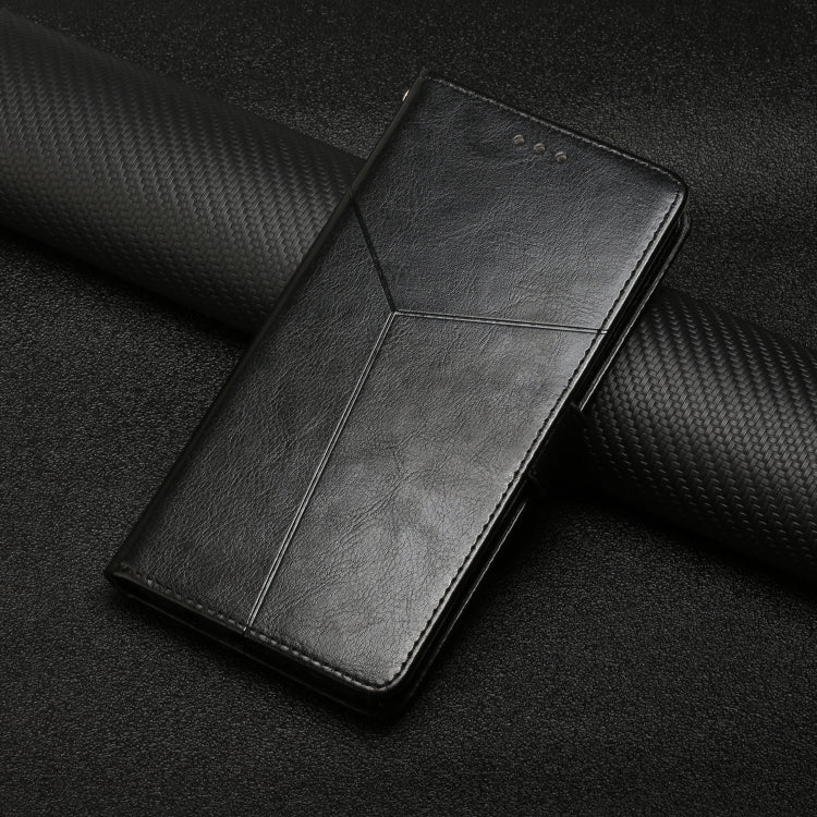 For Motorola Moto G Stylus 5G 2024 HT01 Y-shaped Pattern Flip Leather Phone Case(Black) - Motorola Cases by PMC Jewellery | Online Shopping South Africa | PMC Jewellery | Buy Now Pay Later Mobicred
