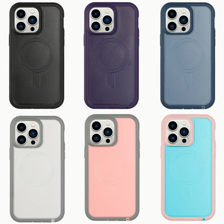 For iPhone 12 Pro Max Defender Series XT MagSafe Magnetic PC + TPU Shockproof Phone Case(Dark Purple) - free shipping - PMC TechLife - Order now!