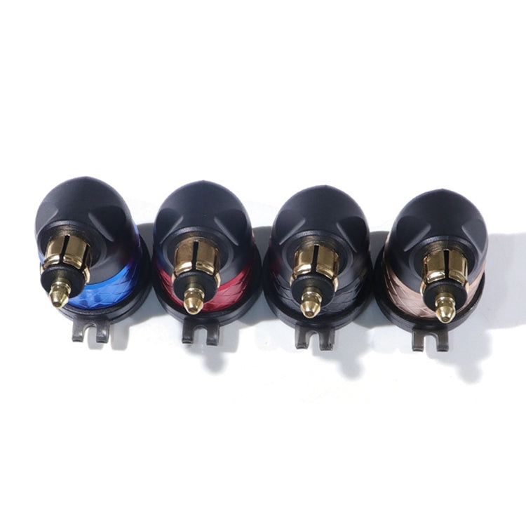 German EU Plug Special Motorcycle Elbow Charger Dual USB Voltmeter 4.2A Charger, Shell Color:Gold(Green Light) - Battery Charger by PMC TechLife | Online Shopping South Africa | PMC TechLife | Buy Now Pay Later Mobicred