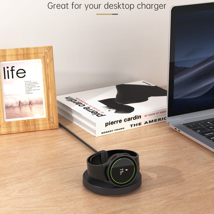 For Samsung Watch V17S Foldable Magnetic Wireless Charger(Black) - Charger by PMC TechLife | Online Shopping South Africa | PMC TechLife | Buy Now Pay Later Mobicred