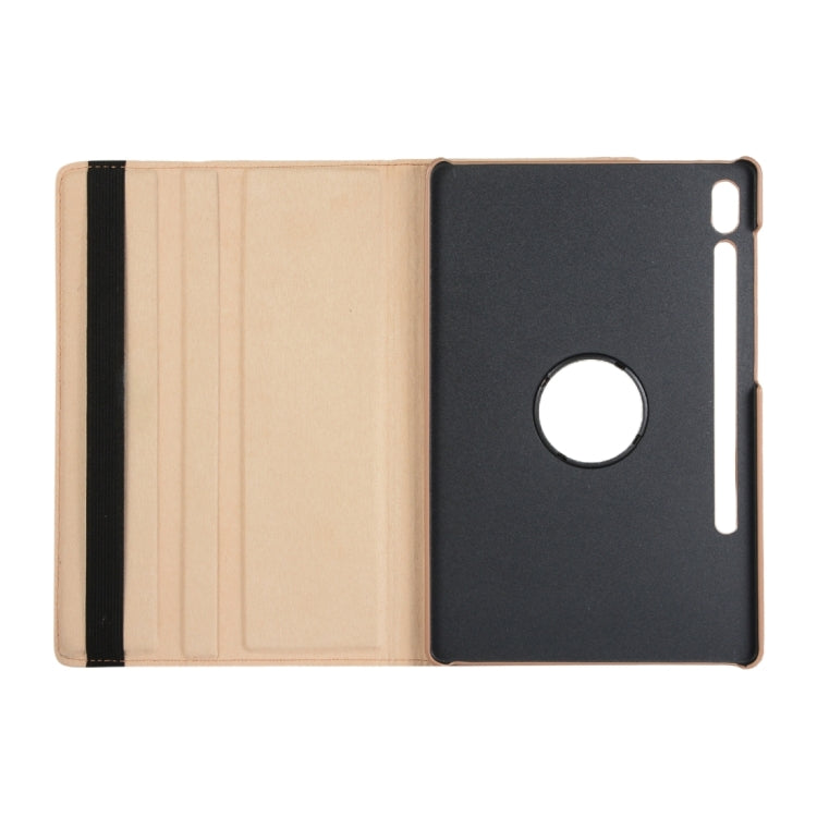For Samsung Galaxy Tab S9 Ultra Litchi Texture 360 Degrees Rotation Holder Leather Tablet Case(Orange) - Galaxy Tab S9 Ultra Cases by PMC Jewellery | Online Shopping South Africa | PMC Jewellery | Buy Now Pay Later Mobicred