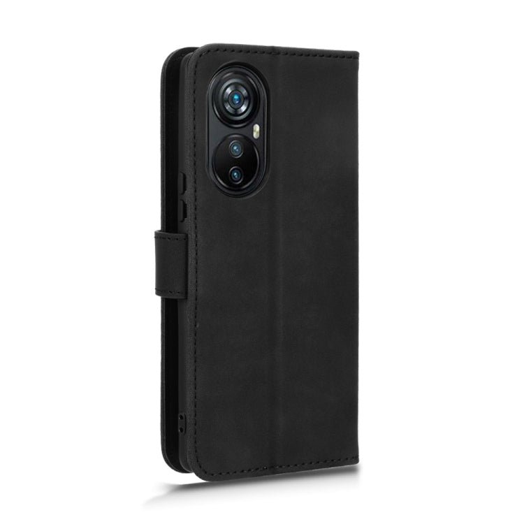 For Blackview A200 Pro Skin Feel Magnetic Flip Leather Phone Case(Black) - More Brand by PMC Jewellery | Online Shopping South Africa | PMC Jewellery