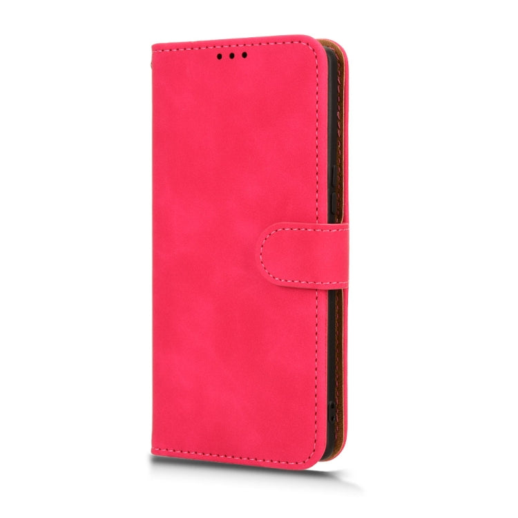 For Blackview A200 Pro Skin Feel Magnetic Flip Leather Phone Case(Rose Red) - More Brand by PMC Jewellery | Online Shopping South Africa | PMC Jewellery