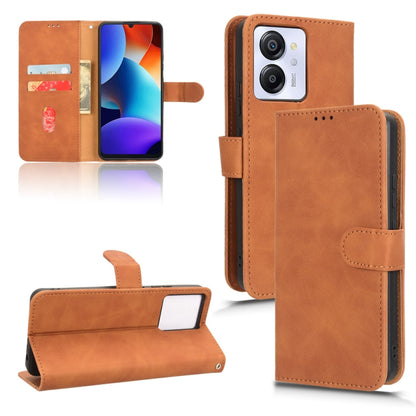 For Blackview Oscal Modern 8 / Color 8 Skin Feel Magnetic Flip Leather Phone Case(Brown) - More Brand by PMC Jewellery | Online Shopping South Africa | PMC Jewellery | Buy Now Pay Later Mobicred
