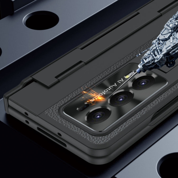 For Honor Magic V2 Shield Series Integrated Folding Phone Case(Black) - Honor Cases by PMC TechLife | Online Shopping South Africa | PMC TechLife | Buy Now Pay Later Mobicred