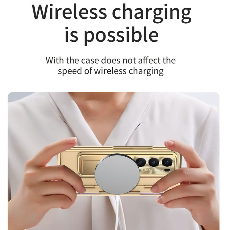 For Honor Magic V2 Phantom Armor Series Integrated Folding Phone Case(Black) - Honor Cases by PMC TechLife | Online Shopping South Africa | PMC TechLife | Buy Now Pay Later Mobicred