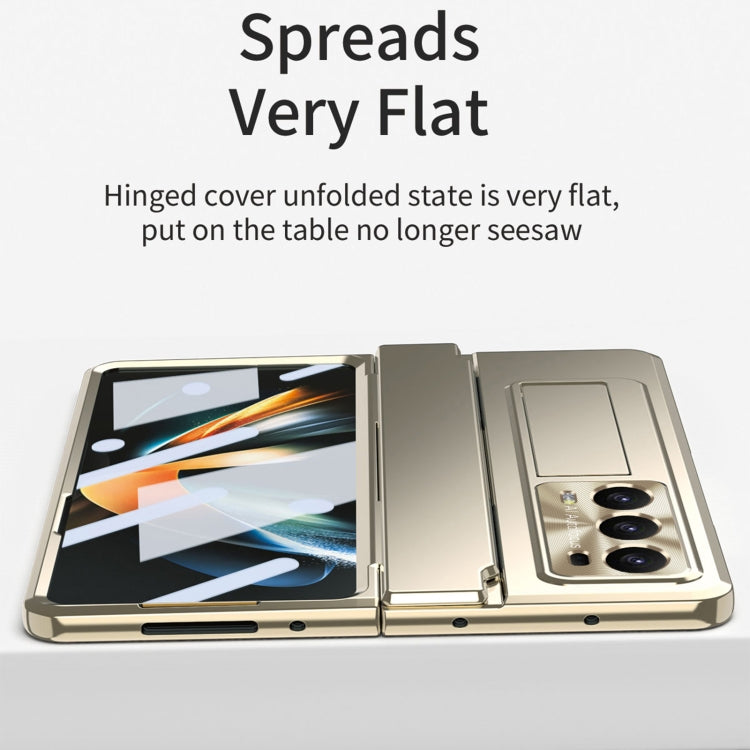 For Honor Magic V2 Integrated Folding Phone Case with Hinge(Champagne Gold) - Honor Cases by PMC TechLife | Online Shopping South Africa | PMC TechLife | Buy Now Pay Later Mobicred