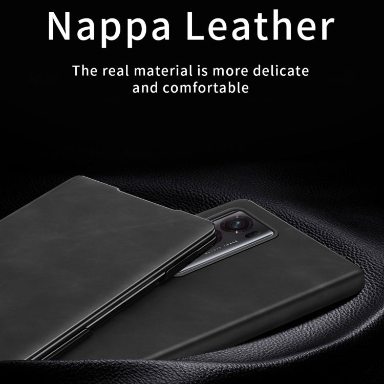 For Honor Magic V2 Celebrity Series Napa Texture Shockproof Phone Leather Case(Wine Red) - Honor Cases by PMC TechLife | Online Shopping South Africa | PMC TechLife | Buy Now Pay Later Mobicred
