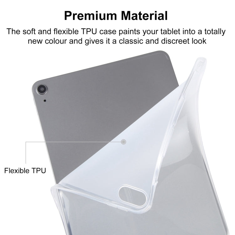 For Samsung Galaxy Tab S9 FE TPU Tablet Case(Frosted Clear) - Galaxy Tab S9 FE by PMC TechLife | Online Shopping South Africa | PMC TechLife | Buy Now Pay Later Mobicred