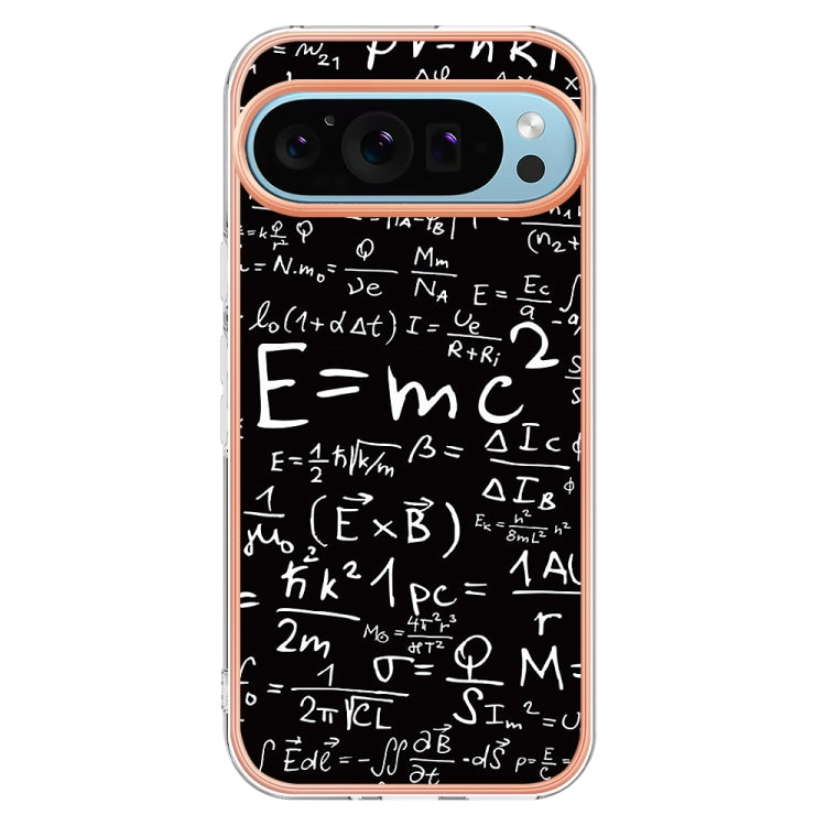 For Google Pixel 9 Pro XL Electroplating Dual-side IMD Phone Case(Equation) - Google Cases by PMC Jewellery | Online Shopping South Africa | PMC Jewellery | Buy Now Pay Later Mobicred