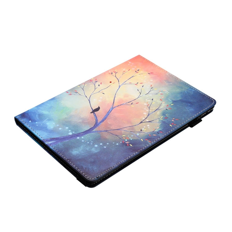 For iPad Pro 11 2024 Sewing Litchi Texture Smart Leather Tablet Case(Oil Painting Tree) - iPad Pro 11 2024 Cases by PMC Jewellery | Online Shopping South Africa | PMC Jewellery | Buy Now Pay Later Mobicred