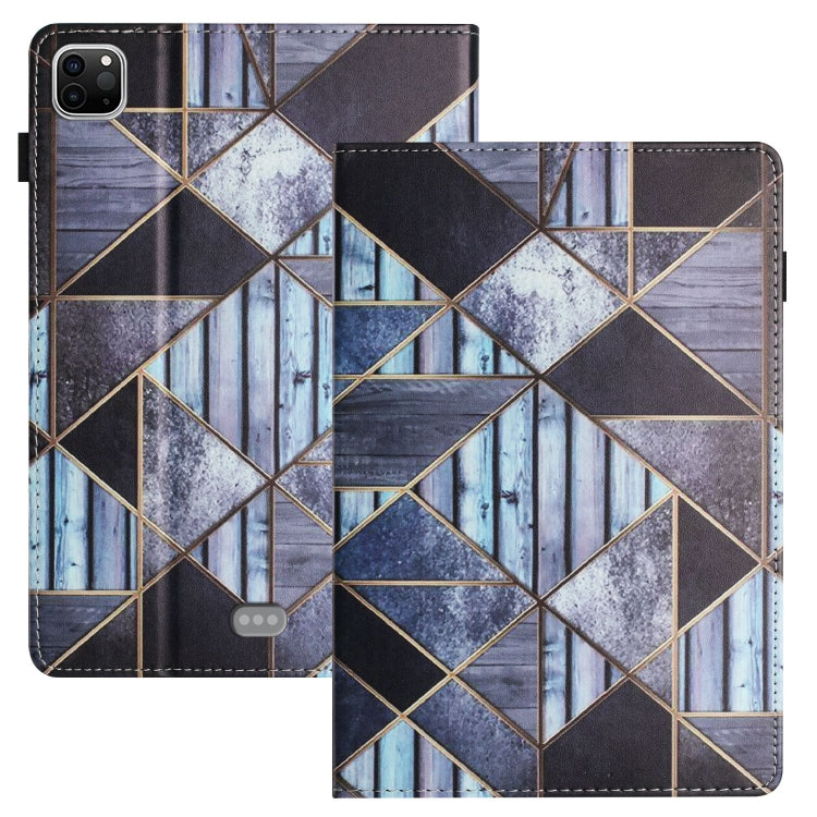 For iPad Pro 11 2024 Sewing Litchi Texture Smart Leather Tablet Case(Marble) - iPad Pro 11 2024 Cases by PMC TechLife | Online Shopping South Africa | PMC TechLife | Buy Now Pay Later Mobicred