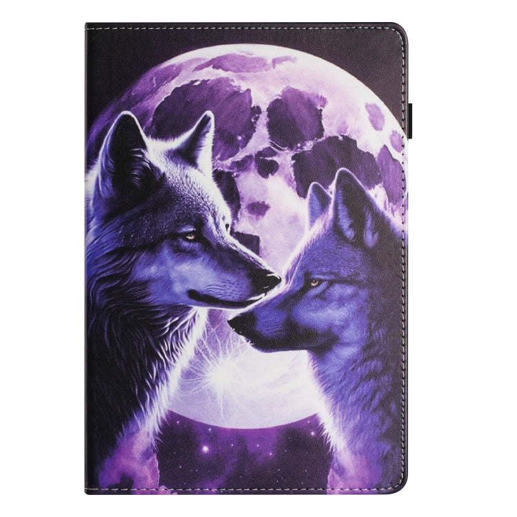 For Amazon Kindle Fire HD 8 2020 2022 Sewing Litchi Texture Smart Leather Tablet Case(Wolf) - Amazon by PMC TechLife | Online Shopping South Africa | PMC TechLife | Buy Now Pay Later Mobicred