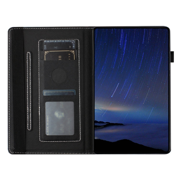 For Amazon Kindle Fire HD 10 2021 Sewing Litchi Texture Smart Leather Tablet Case(Starry Sky) - Amazon by PMC TechLife | Online Shopping South Africa | PMC TechLife | Buy Now Pay Later Mobicred
