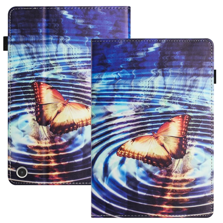 For Amazon Kindle Fire Max 11 2023 Sewing Litchi Texture Smart Leather Tablet Case(Butterfly) - Amazon by PMC TechLife | Online Shopping South Africa | PMC TechLife | Buy Now Pay Later Mobicred