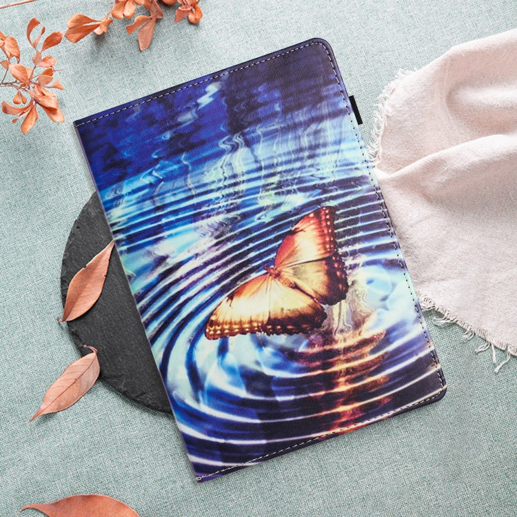 For Amazon Kindle Fire Max 11 2023 Sewing Litchi Texture Smart Leather Tablet Case(Butterfly) - Amazon by PMC TechLife | Online Shopping South Africa | PMC TechLife | Buy Now Pay Later Mobicred