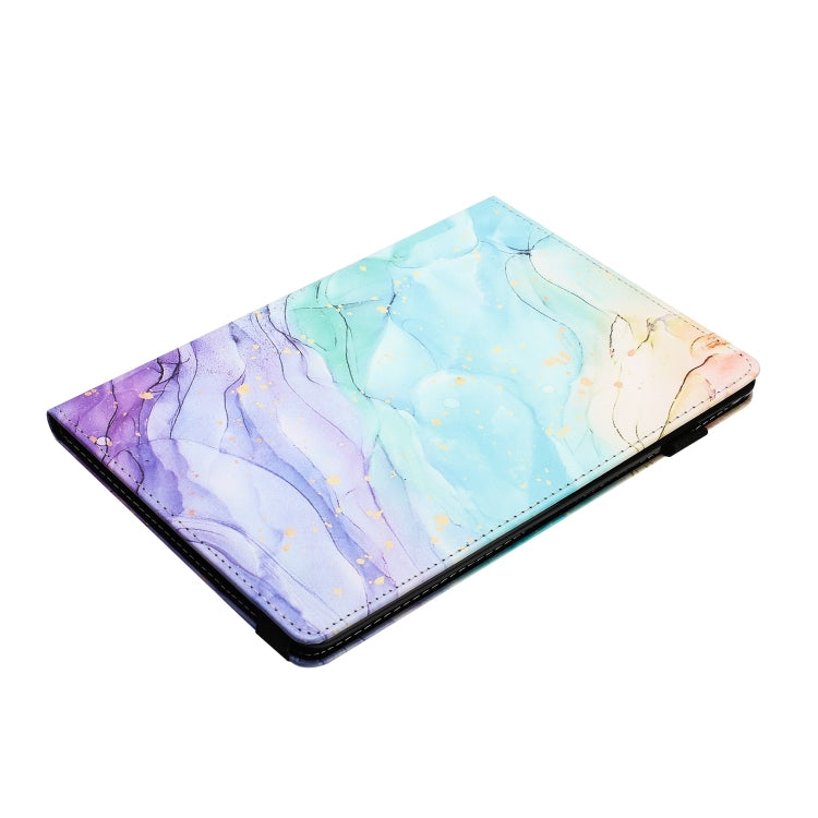 For Lenovo Tab M10 Sewing Litchi Texture Smart Leather Tablet Case(Oil Painting) - Lenovo by PMC TechLife | Online Shopping South Africa | PMC TechLife | Buy Now Pay Later Mobicred