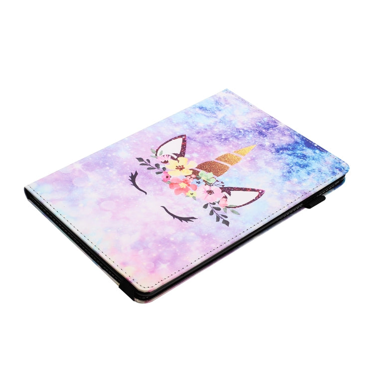 For Lenovo Tab M10 Sewing Litchi Texture Smart Leather Tablet Case(Smiling Face) - Lenovo by PMC TechLife | Online Shopping South Africa | PMC TechLife | Buy Now Pay Later Mobicred