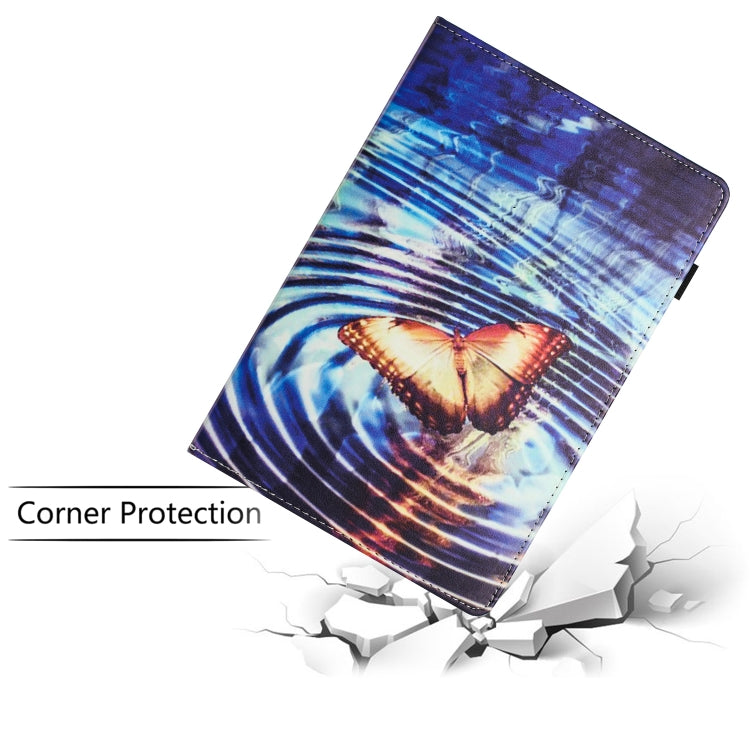For Lenovo Tab M10 Sewing Litchi Texture Smart Leather Tablet Case(Butterfly) - Lenovo by PMC TechLife | Online Shopping South Africa | PMC TechLife | Buy Now Pay Later Mobicred
