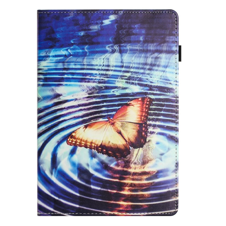 For Lenovo M10 Plus Sewing Litchi Texture Smart Leather Tablet Case(Butterfly) - Lenovo by PMC TechLife | Online Shopping South Africa | PMC TechLife | Buy Now Pay Later Mobicred