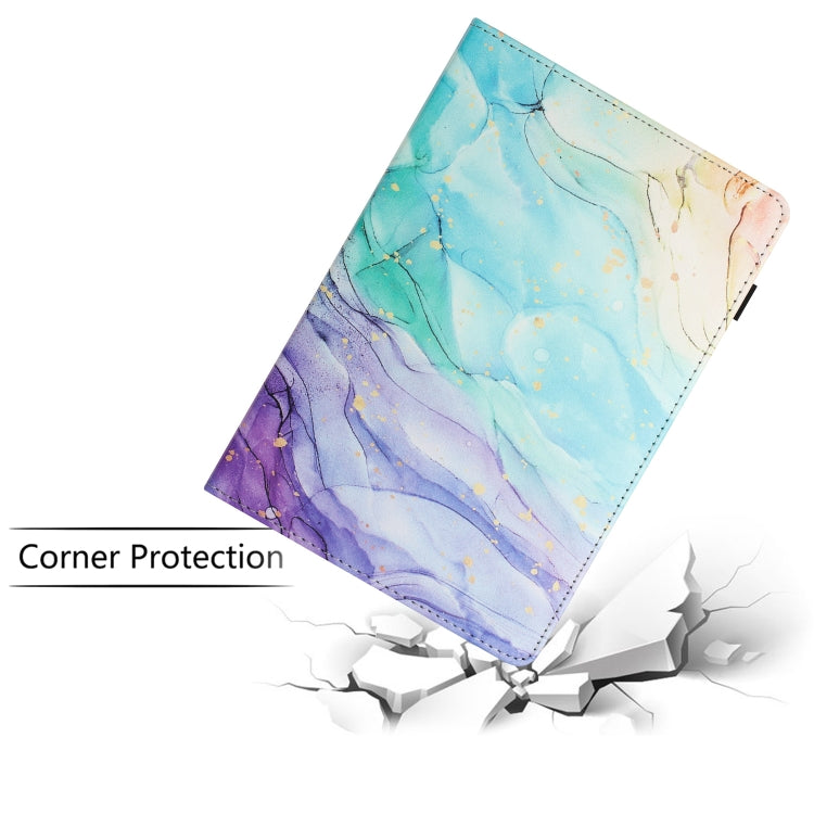 For Lenovo Tab P11 Sewing Litchi Texture Smart Leather Tablet Case(Oil Painting) - Lenovo by PMC TechLife | Online Shopping South Africa | PMC TechLife | Buy Now Pay Later Mobicred