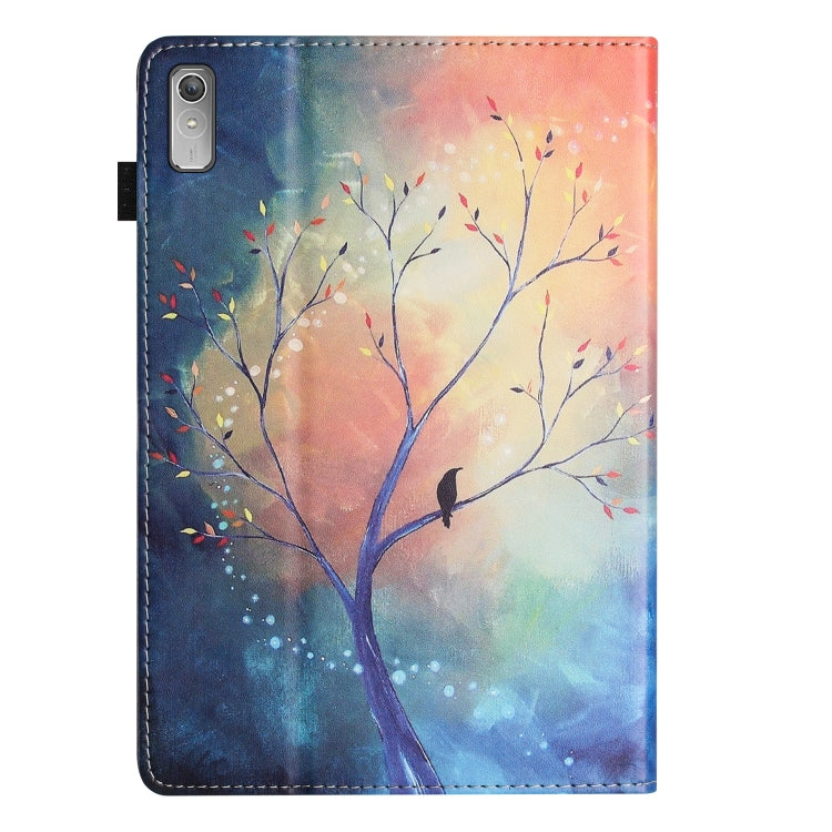 For Lenovo Tab P11 Gen 2 Sewing Litchi Texture Smart Leather Tablet Case(Oil Painting Tree) - Lenovo by PMC TechLife | Online Shopping South Africa | PMC TechLife | Buy Now Pay Later Mobicred