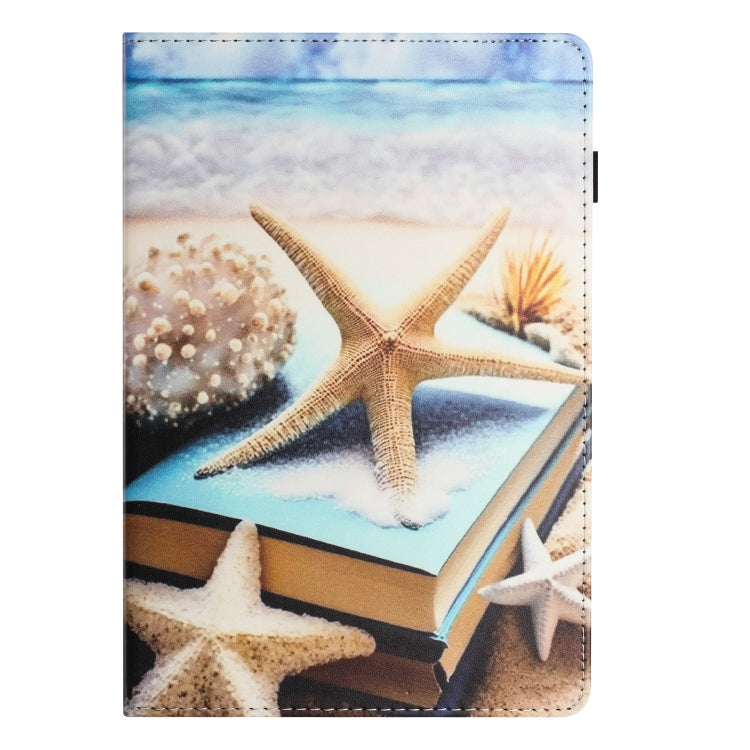 For Huawei MediaPad T5 10 Sewing Litchi Texture Smart Leather Tablet Case(Starfish) - Huawei by PMC TechLife | Online Shopping South Africa | PMC TechLife | Buy Now Pay Later Mobicred