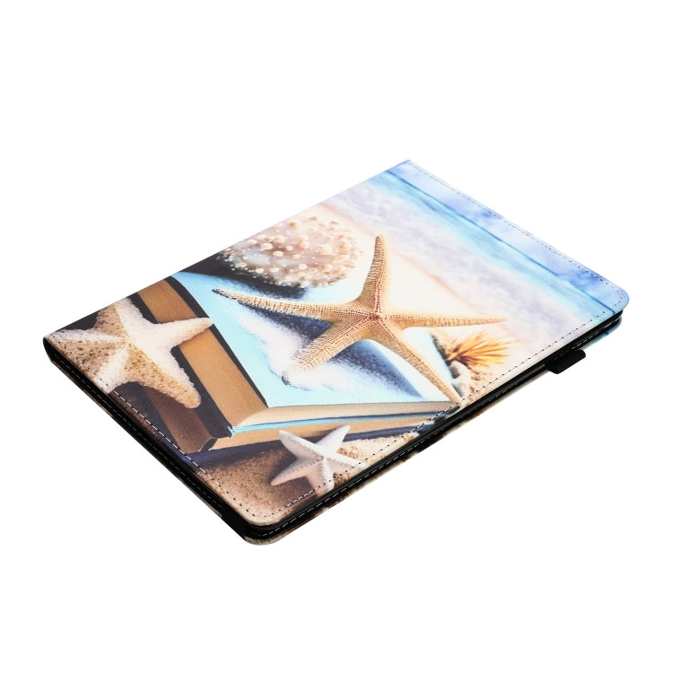 For Huawei MediaPad T5 10 Sewing Litchi Texture Smart Leather Tablet Case(Starfish) - Huawei by PMC TechLife | Online Shopping South Africa | PMC TechLife | Buy Now Pay Later Mobicred