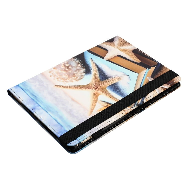 For Huawei MediaPad T5 10 Sewing Litchi Texture Smart Leather Tablet Case(Starfish) - Huawei by PMC TechLife | Online Shopping South Africa | PMC TechLife | Buy Now Pay Later Mobicred