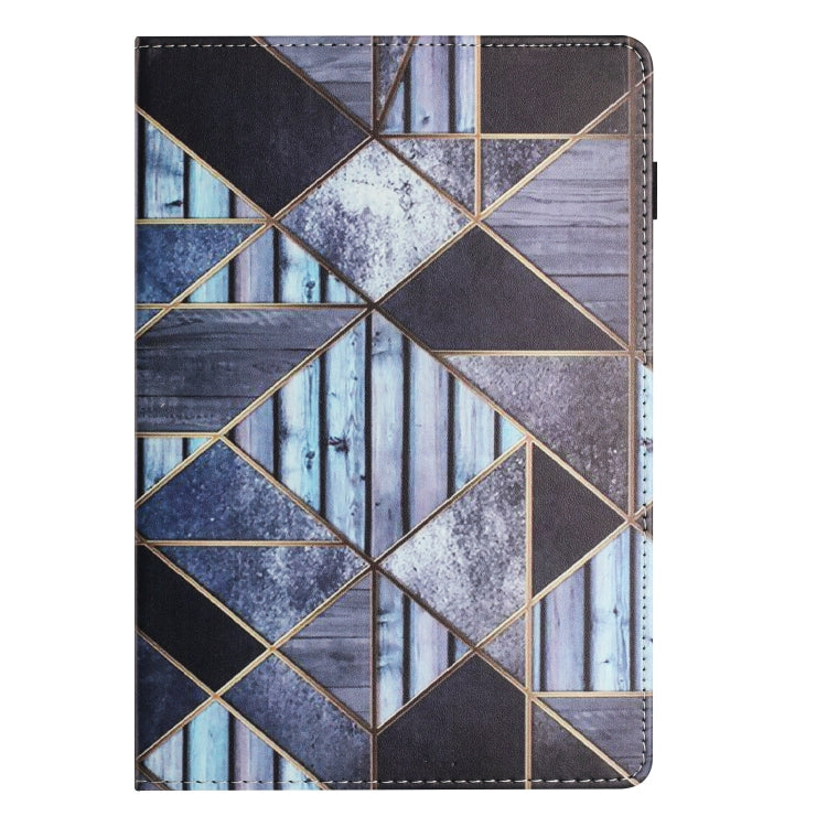For Huawei MediaPad T5 10 Sewing Litchi Texture Smart Leather Tablet Case(Marble) - Huawei by PMC TechLife | Online Shopping South Africa | PMC TechLife | Buy Now Pay Later Mobicred