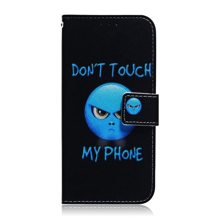 For Honor X6a Coloured Drawing Flip Leather Phone Case(Anger) - Honor Cases by PMC TechLife | Online Shopping South Africa | PMC TechLife