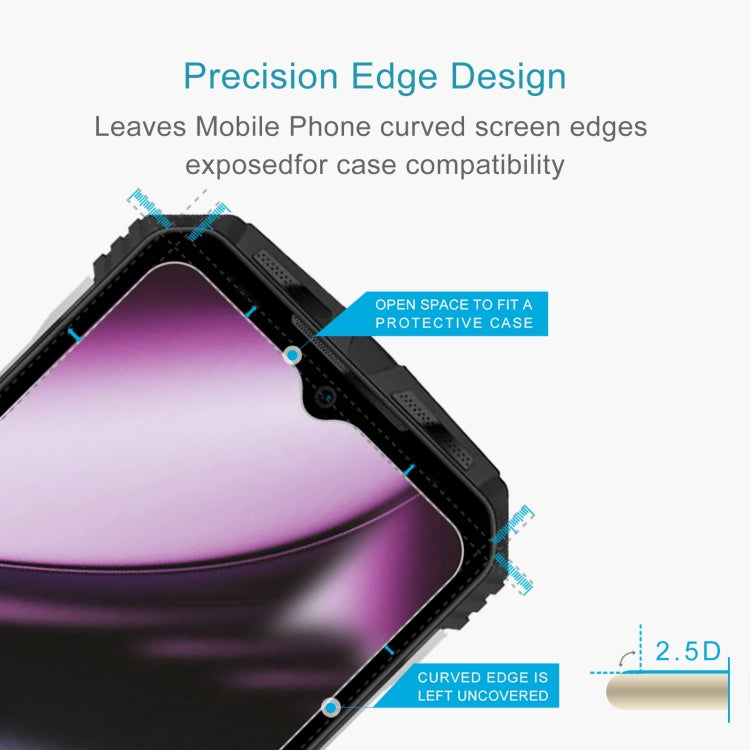 For DOOGEE S110 50pcs 0.26mm 9H 2.5D Tempered Glass Film - For Doogee by PMC TechLife | Online Shopping South Africa | PMC TechLife | Buy Now Pay Later Mobicred