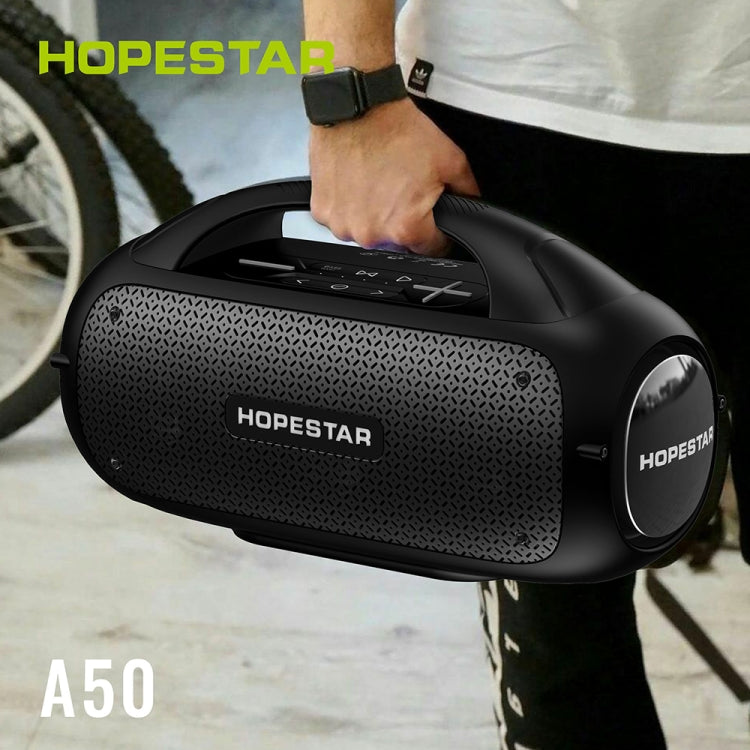 HOPESTAR A50 80W IPX6 Waterproof Portable Bluetooth Speaker Outdoor Subwoofer(Grass Green) - Desktop Speaker by HOPESTAR | Online Shopping South Africa | PMC Jewellery | Buy Now Pay Later Mobicred