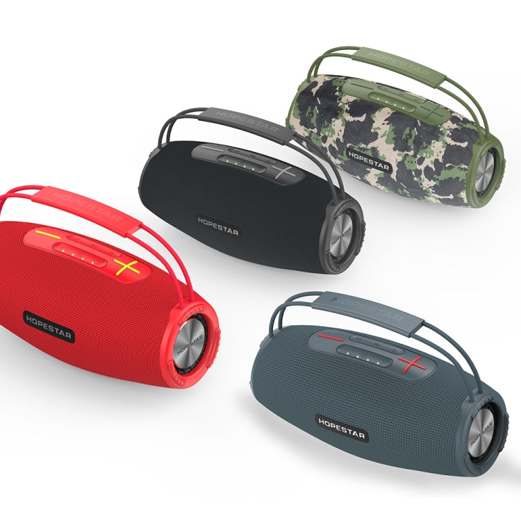 HOPESTAR H51 IPX6 Waterproof Outdoor Portable Wireless Bluetooth Speaker(Black) - free shipping - PMC Jewellery - Order now!