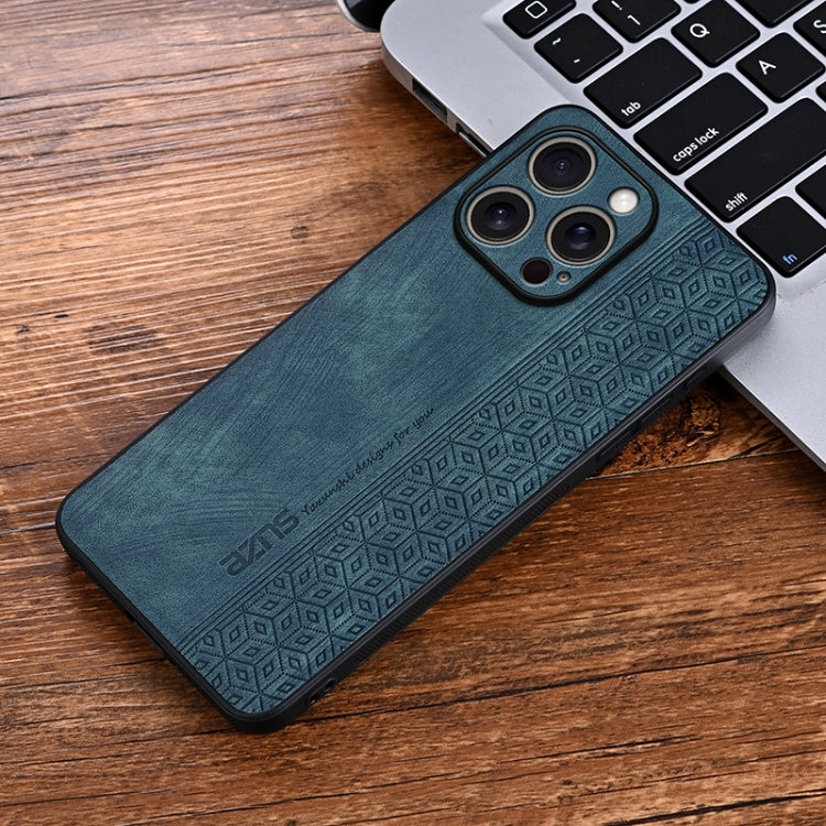 For iPhone 16 Pro Max AZNS 3D Embossed Skin Feel Phone Case(Dark Green) - iPhone 16 Pro Max Cases by AZNS | Online Shopping South Africa | PMC Jewellery | Buy Now Pay Later Mobicred