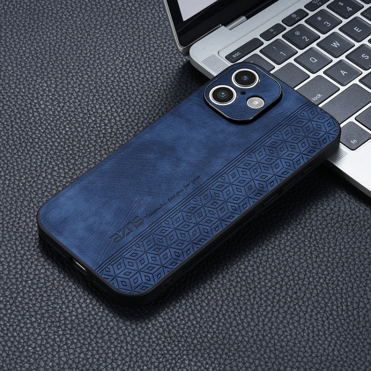 For iPhone 16 Plus AZNS 3D Embossed Skin Feel Phone Case(Sapphire Blue) - iPhone 16 Plus Cases by AZNS | Online Shopping South Africa | PMC Jewellery | Buy Now Pay Later Mobicred