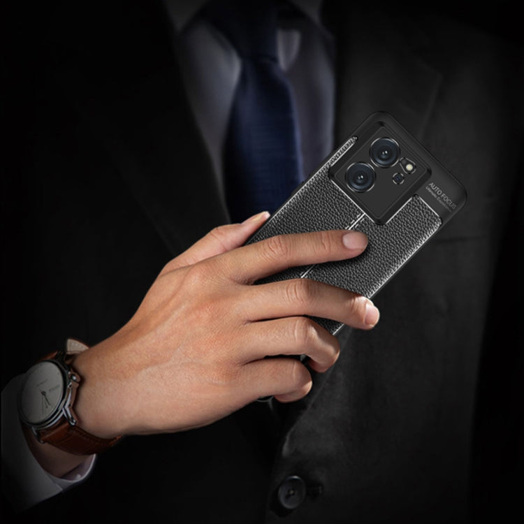 For Xiaomi Redmi K60 Ultra Litchi Texture Shockproof TPU Phone Case(Blue) - Xiaomi Cases by PMC TechLife | Online Shopping South Africa | PMC TechLife | Buy Now Pay Later Mobicred