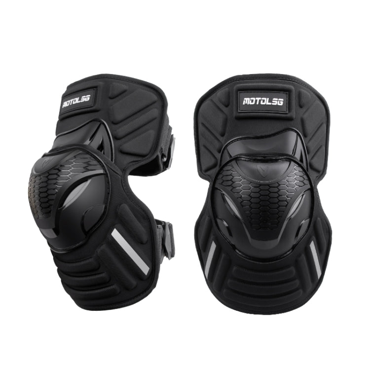 Motolsg MT03 Motorcycle Bicycle Riding Protective Gear 2 in 1 Knee Pads - free shipping - PMC TechLife - Order now!